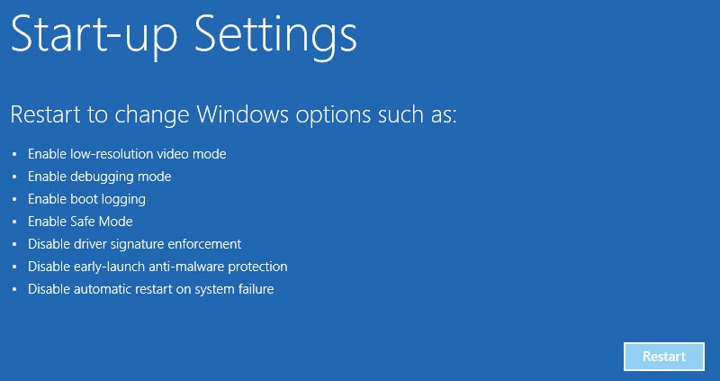 windows 10 unsigned drivers install